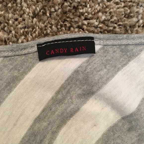 ⭐️10%OFF⭐️Candy rain flowy Stripped grey/white - Picture 6 of 7